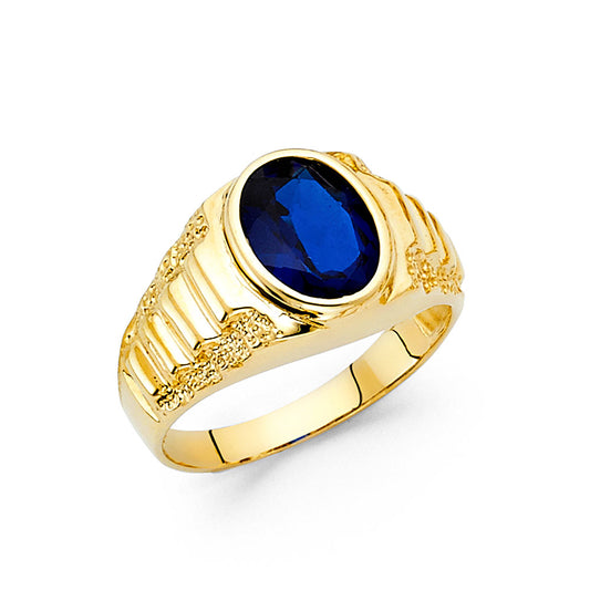 Men’s CZ Rings - 14K Gold - RG1620