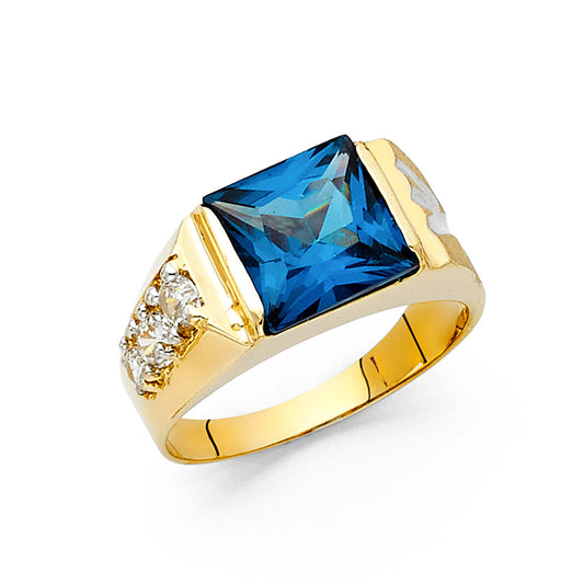 Men’s CZ Rings - 14K Gold - RG1628