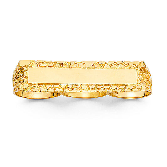 2 & 3 Finger Rings & Men’s Ring - 14K Gold - RG1635