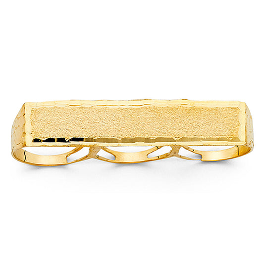 2 & 3 Finger Rings & Men’s Ring - 14K Gold - RG1636