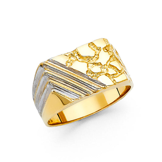 Nugget Rings & Men’s Rings - 14K Gold - RG1675