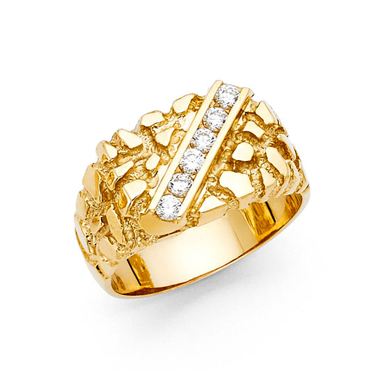 Nugget Rings & Men’s Rings - 14K Gold - RG1677
