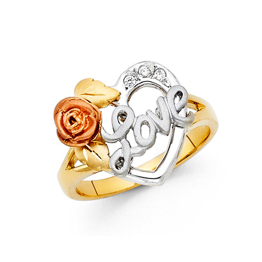 Fancy Rings & CZ Engagement Rings - 14K Gold - RG1744