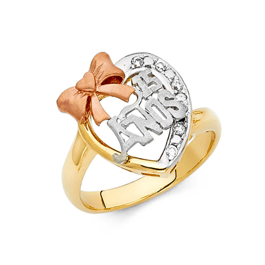 15 Años Rings - 14K Gold - RG1868