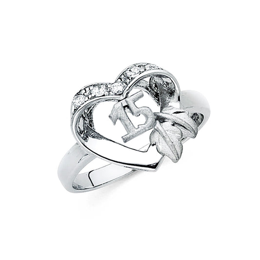 15 Años Rings - 14K Gold - RG1887