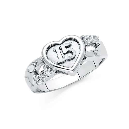 15 Años Rings - 14K Gold - RG1890