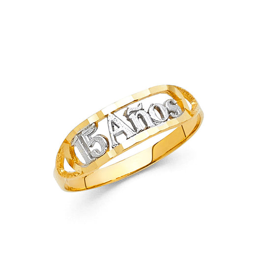 15 Años Rings - 14K Gold - RG1907