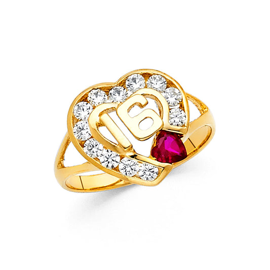 16 Años Rings - 14K Gold - RG1910