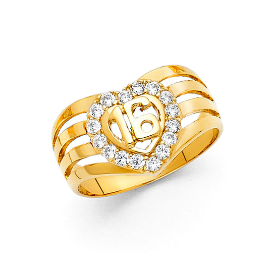 16 Años Rings - 14K Gold - RG1911