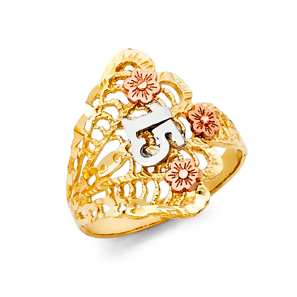 15 Años Rings - 14K Gold - RG1917