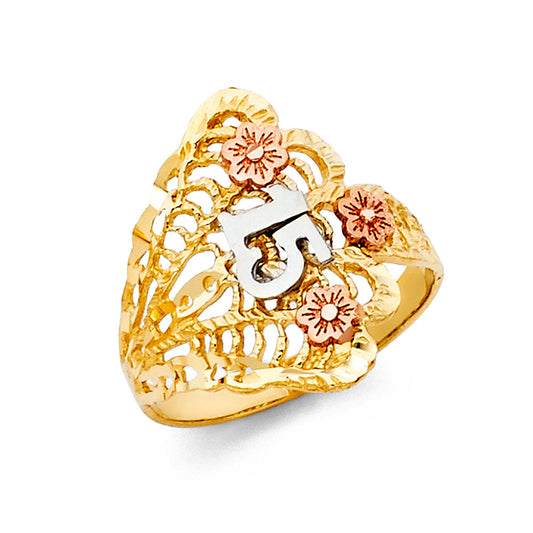 15 Años Rings - 14K Gold - RG1917