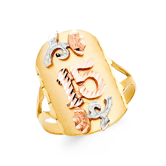 15 Años Rings - 14K Gold - RG1920