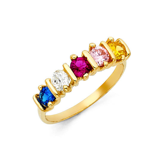 CZ Rings & Mother Rings - 14K Gold - RG1968
