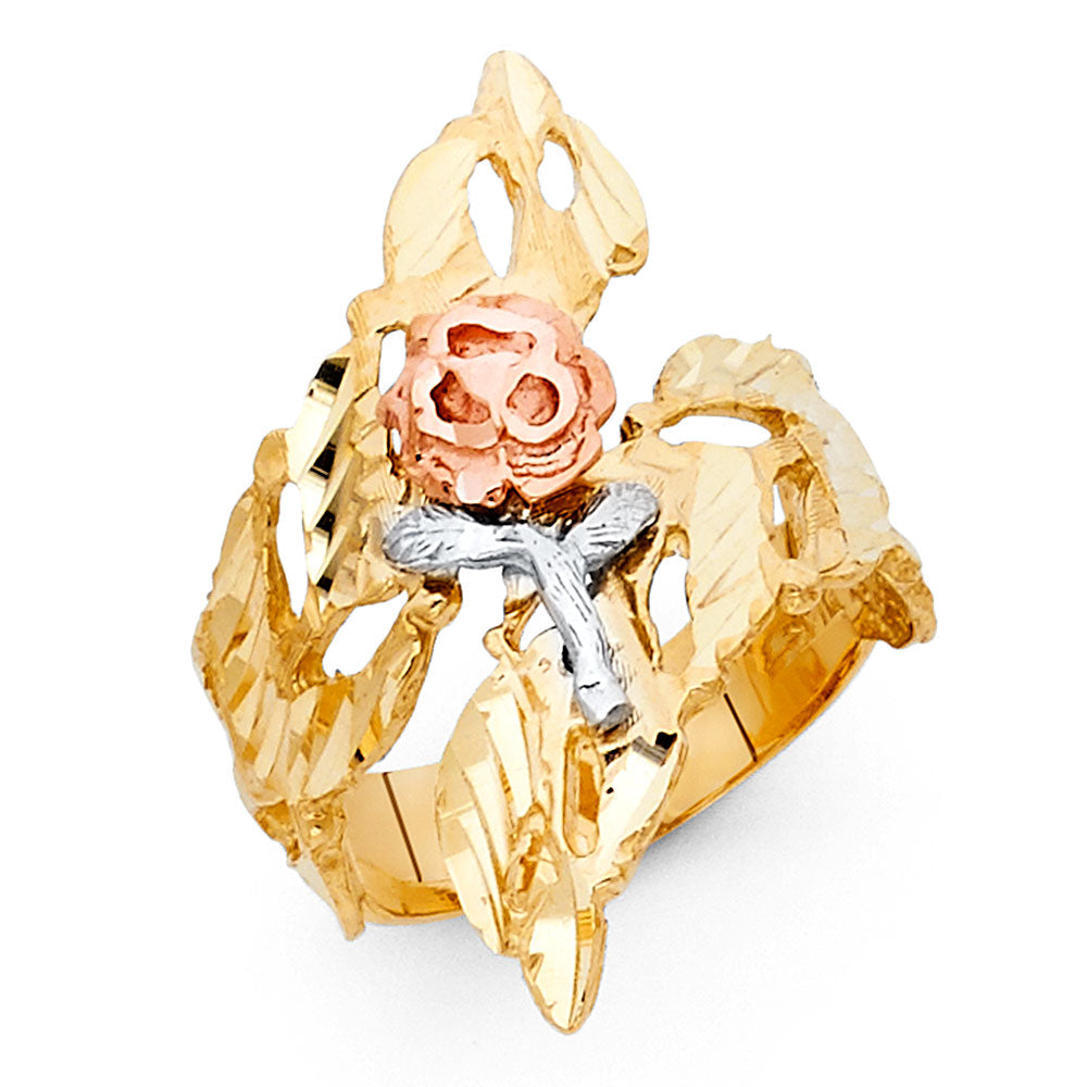 Assorted 3Color Rings - 14K Gold - RG2021