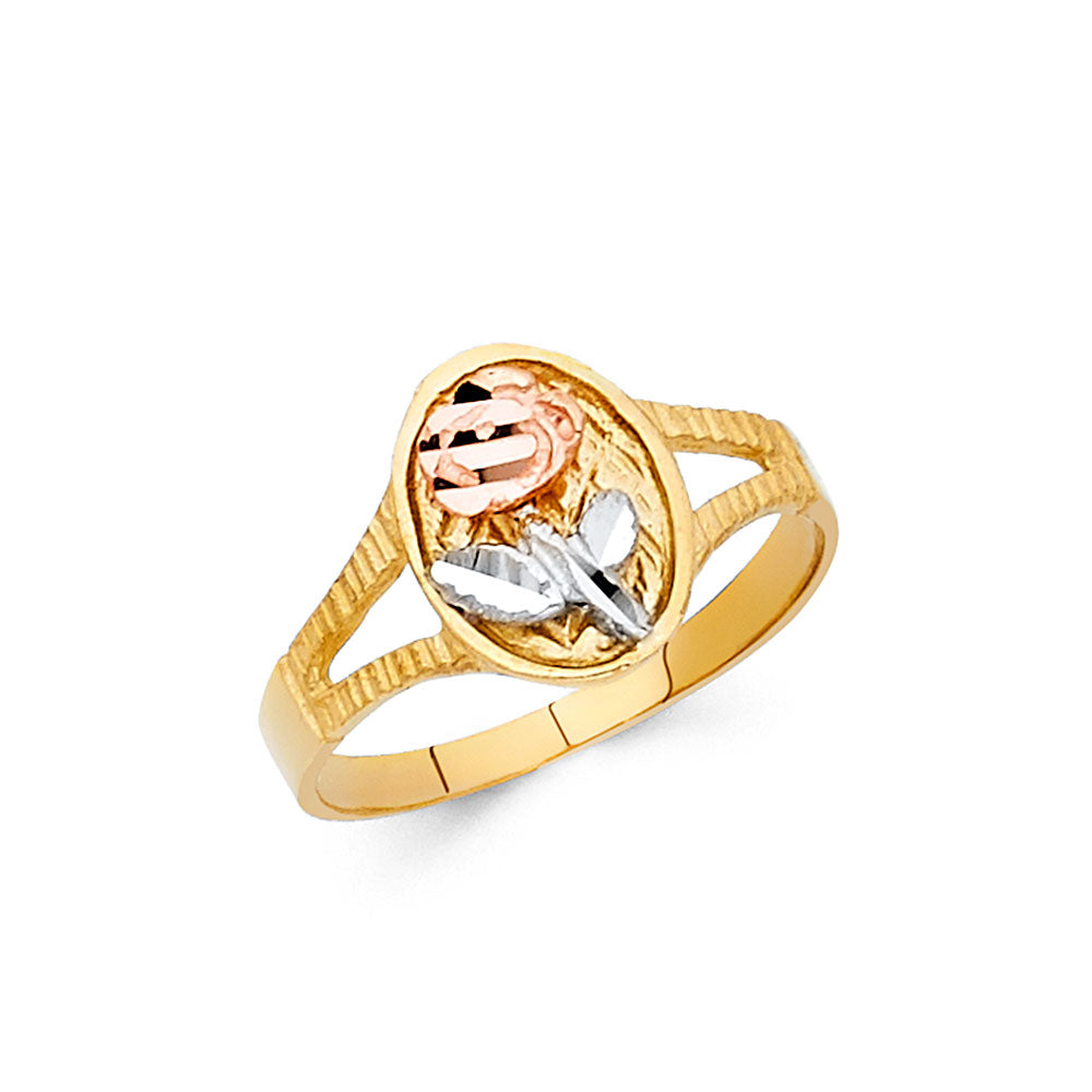 Assorted 3Color Rings - 14K Gold - RG2028