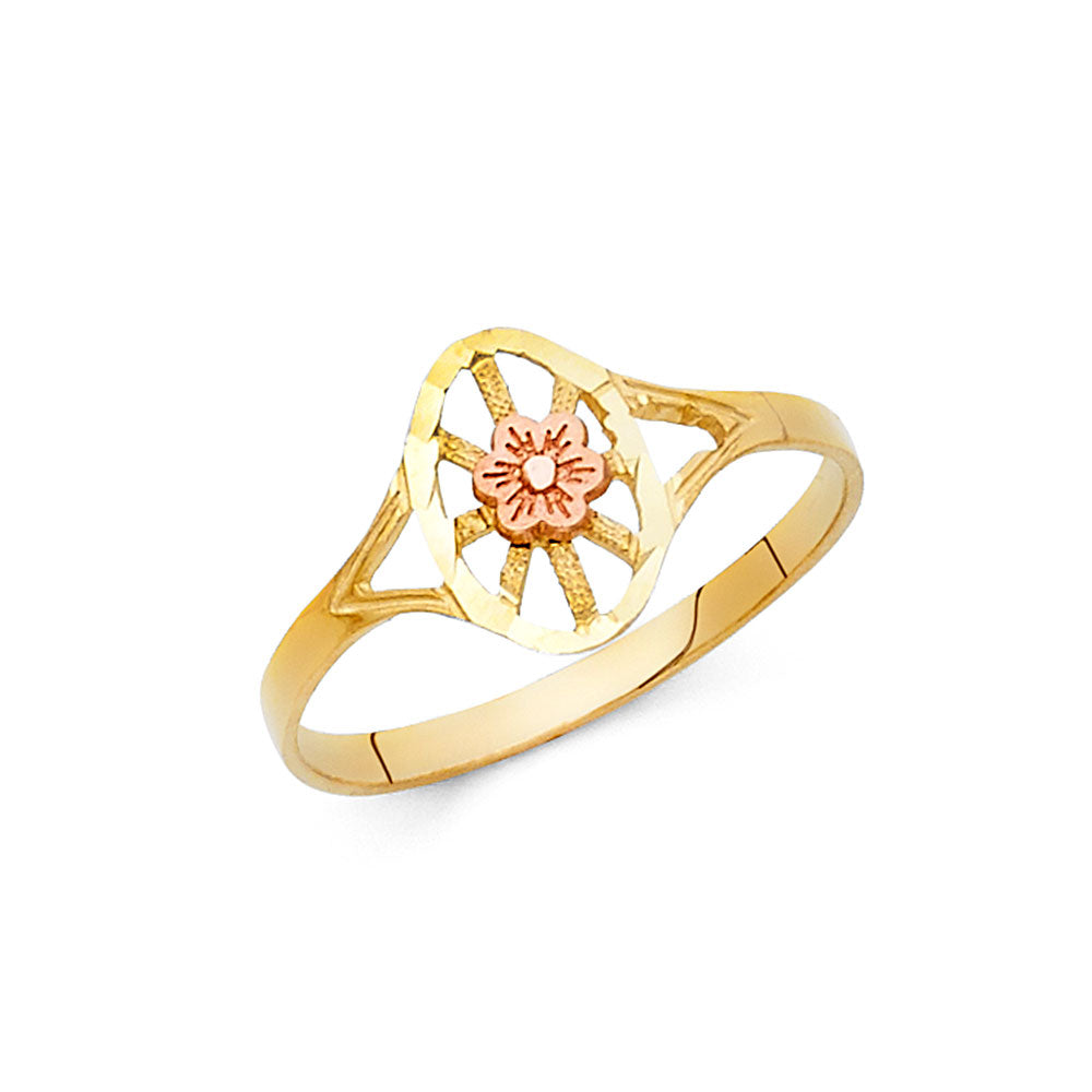 Assorted 3Color Rings - 14K Gold - RG2029