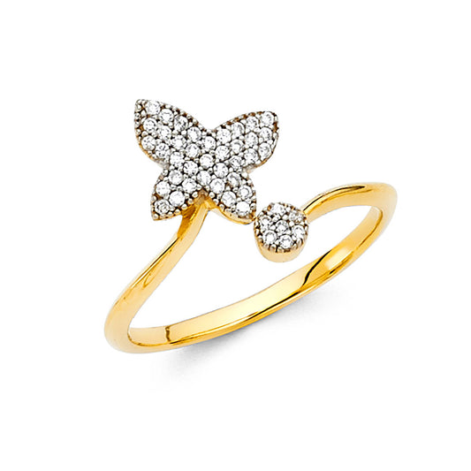 Fancy CZ Rings - 14K Gold - RG2137