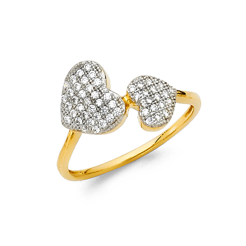Fancy CZ Rings - 14K Gold - RG2138