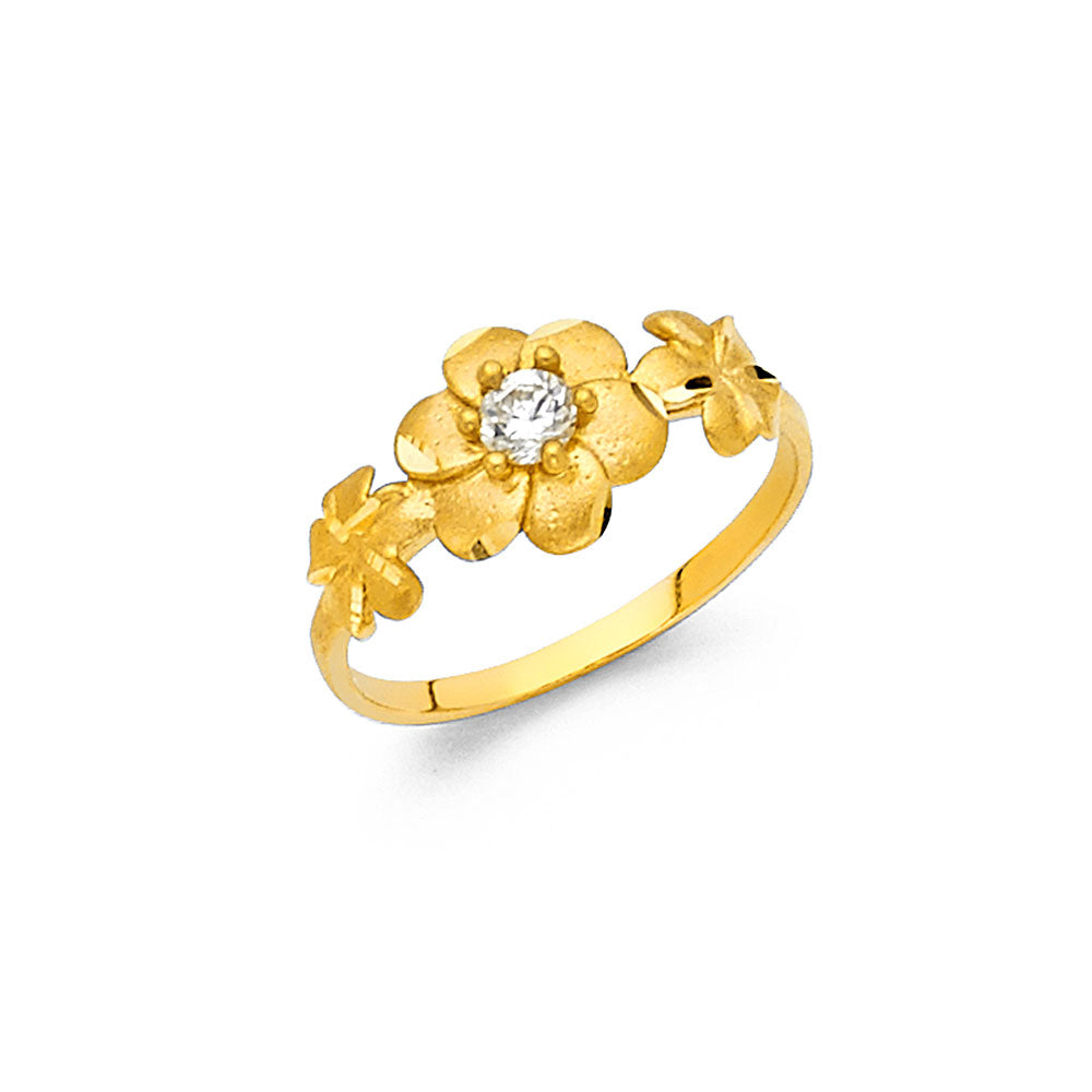 Fancy CZ Rings - 14K Gold - RG2143