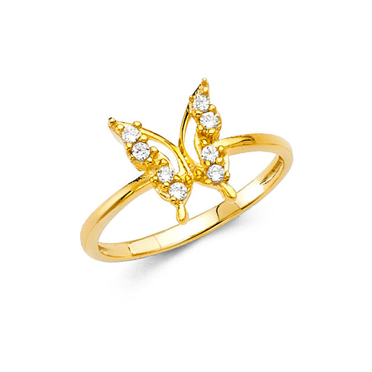 Fancy CZ Rings - 14K Gold - RG2144