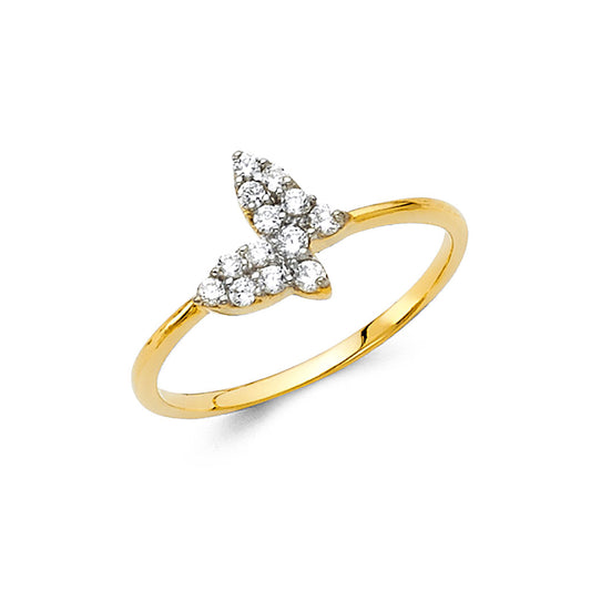 Fancy CZ Rings - 14K Gold - RG2145