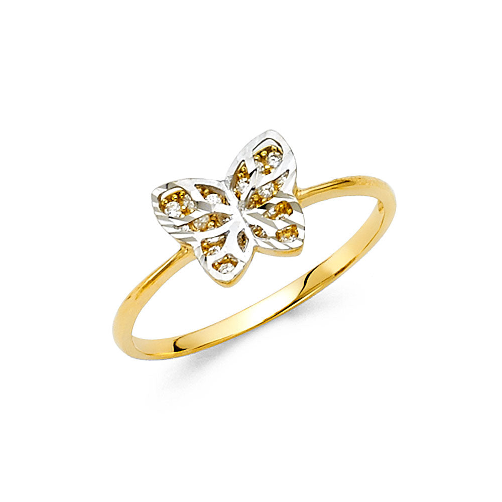 Fancy CZ Rings - 14K Gold - RG2146