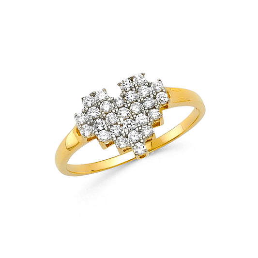 Fancy CZ Rings - 14K Gold - RG2151