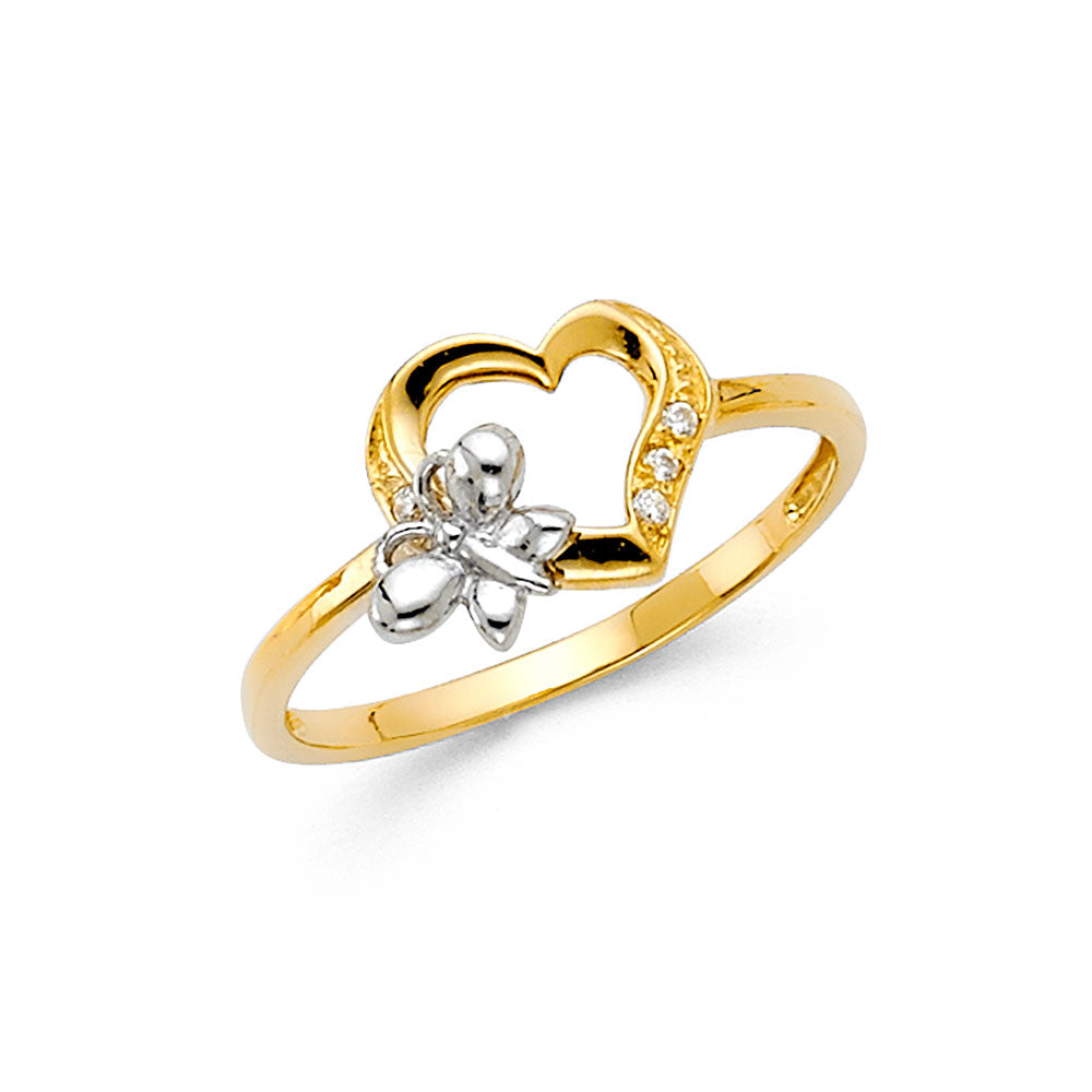 Fancy CZ Rings - 14K Gold - RG2153