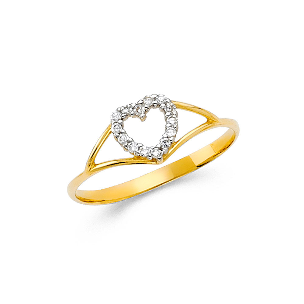 Fancy CZ Rings - 14K Gold - RG2157