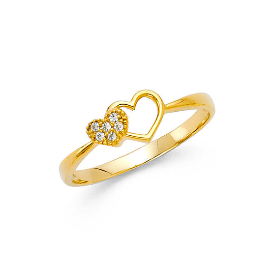 Fancy CZ Rings - 14K Gold - RG2158