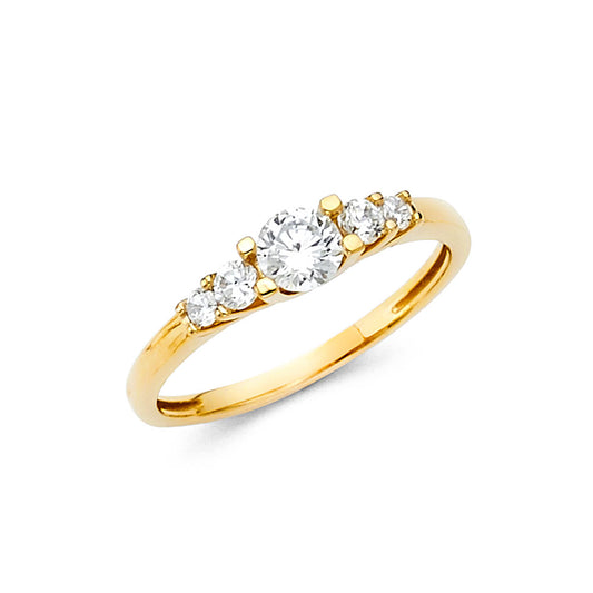 Fancy CZ Rings - 14K Gold - RG2169
