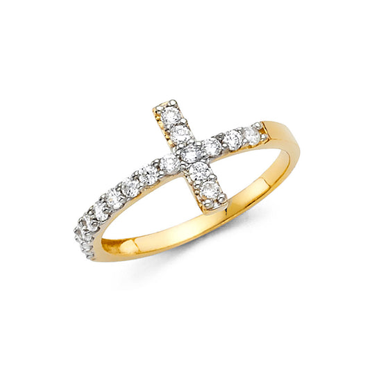 Fancy CZ Rings - 14K Gold - RG2174