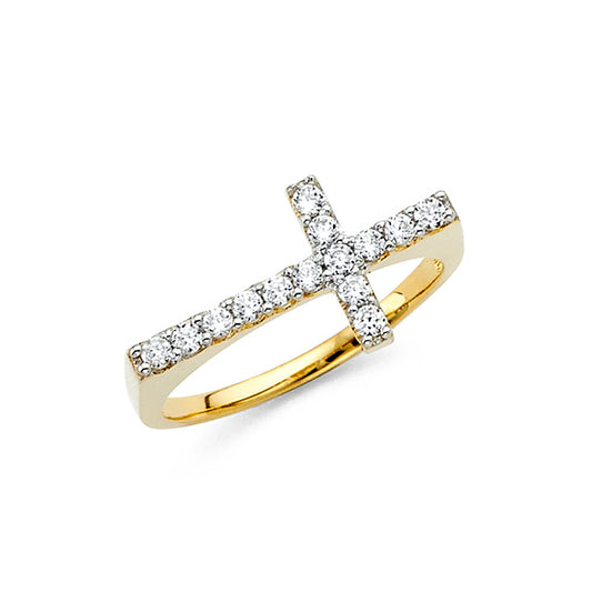 Fancy CZ Rings - 14K Gold - RG2177