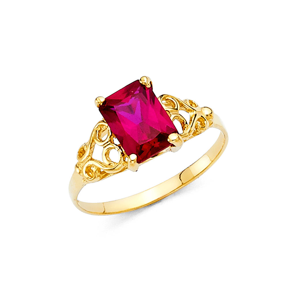 CZ Rings - 14K Gold - RG2184