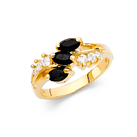 CZ Rings & Mother Rings - 14K Gold - RG2200