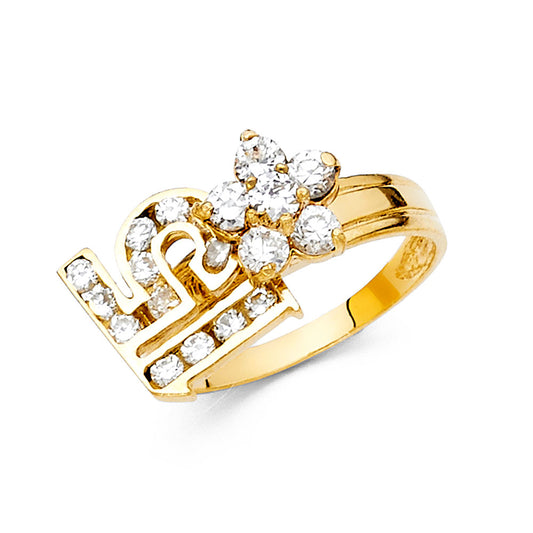 CZ Rings - 14K Gold - RG2226