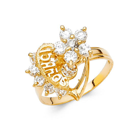 CZ Rings - 14K Gold - RG2227