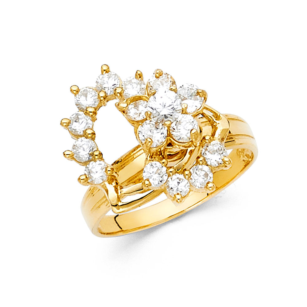 CZ Rings - 14K Gold - RG2232