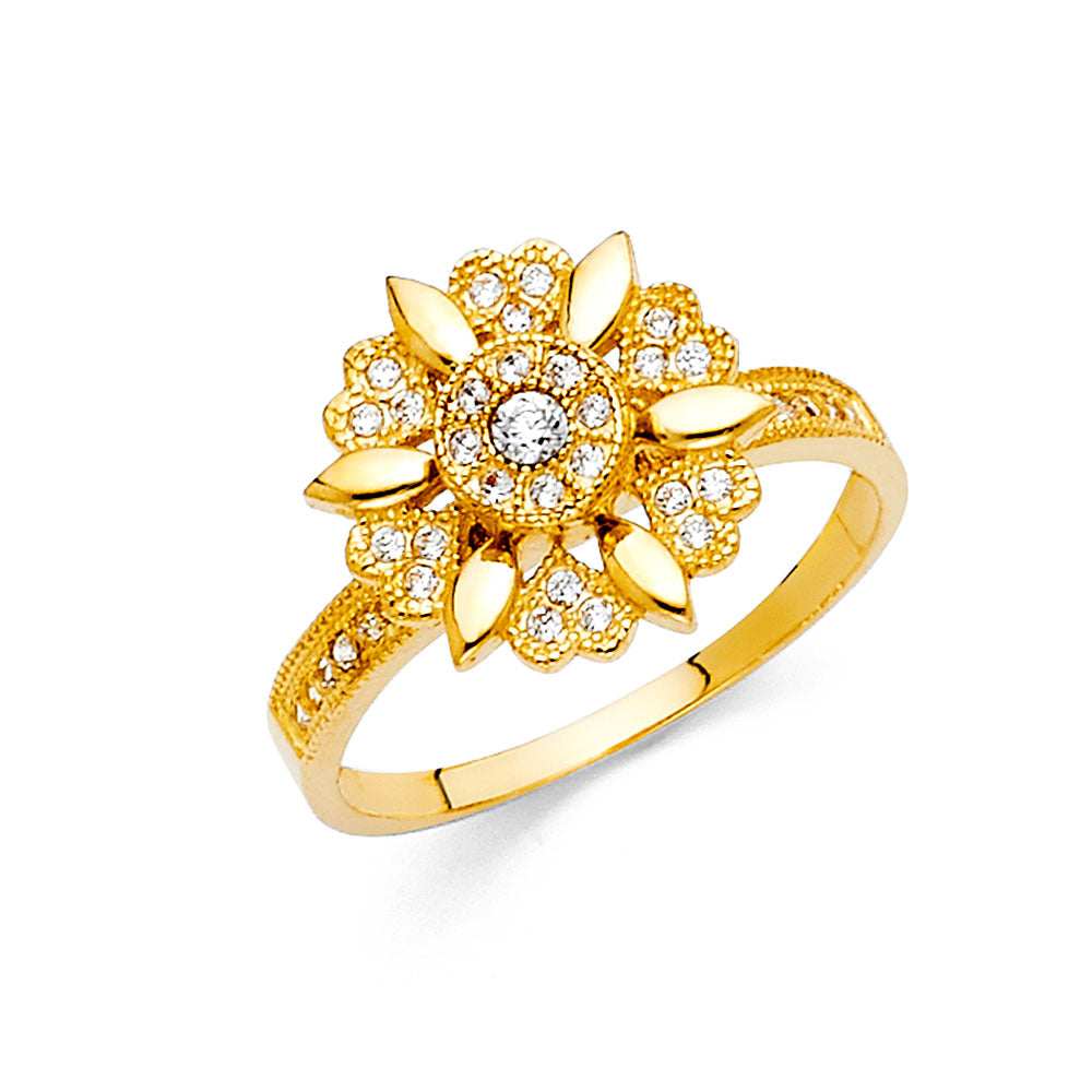CZ Rings - 14K Gold - RG2241