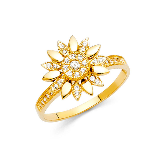 CZ Rings - 14K Gold - RG2242