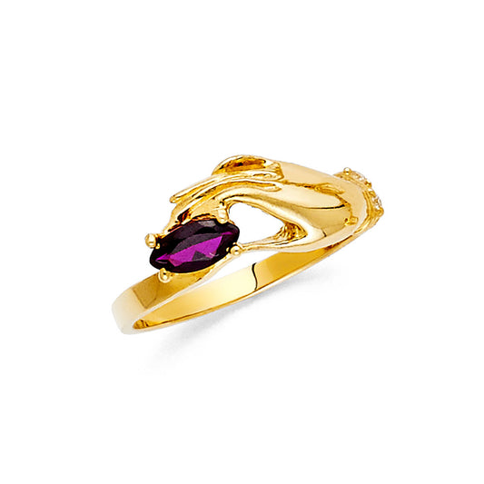 CZ Rings - 14K Gold - RG2253