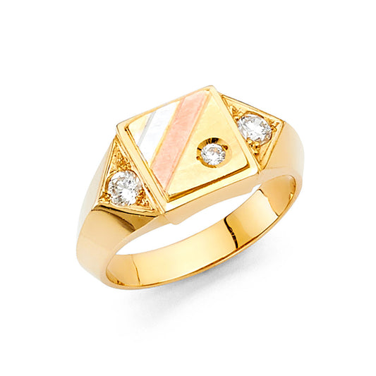 CZ Rings & Baby Rings - 14K Gold - RG2264