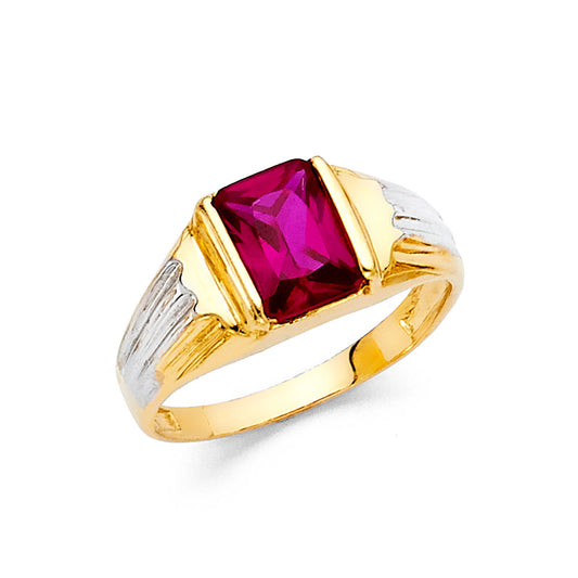 CZ Rings & Baby Rings - 14K Gold - RG2267