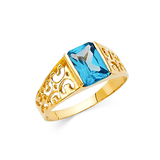 CZ Rings & Baby Rings - 14K Gold - RG2269