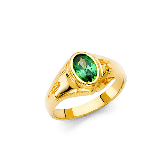 CZ Rings & Baby Rings - 14K Gold - RG2272
