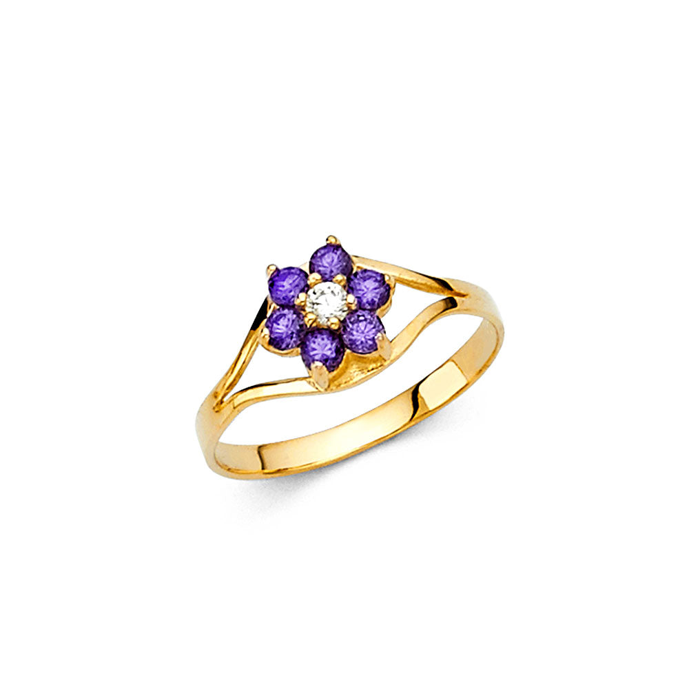 Monthly Baby Rings - 14K Gold - RG2295