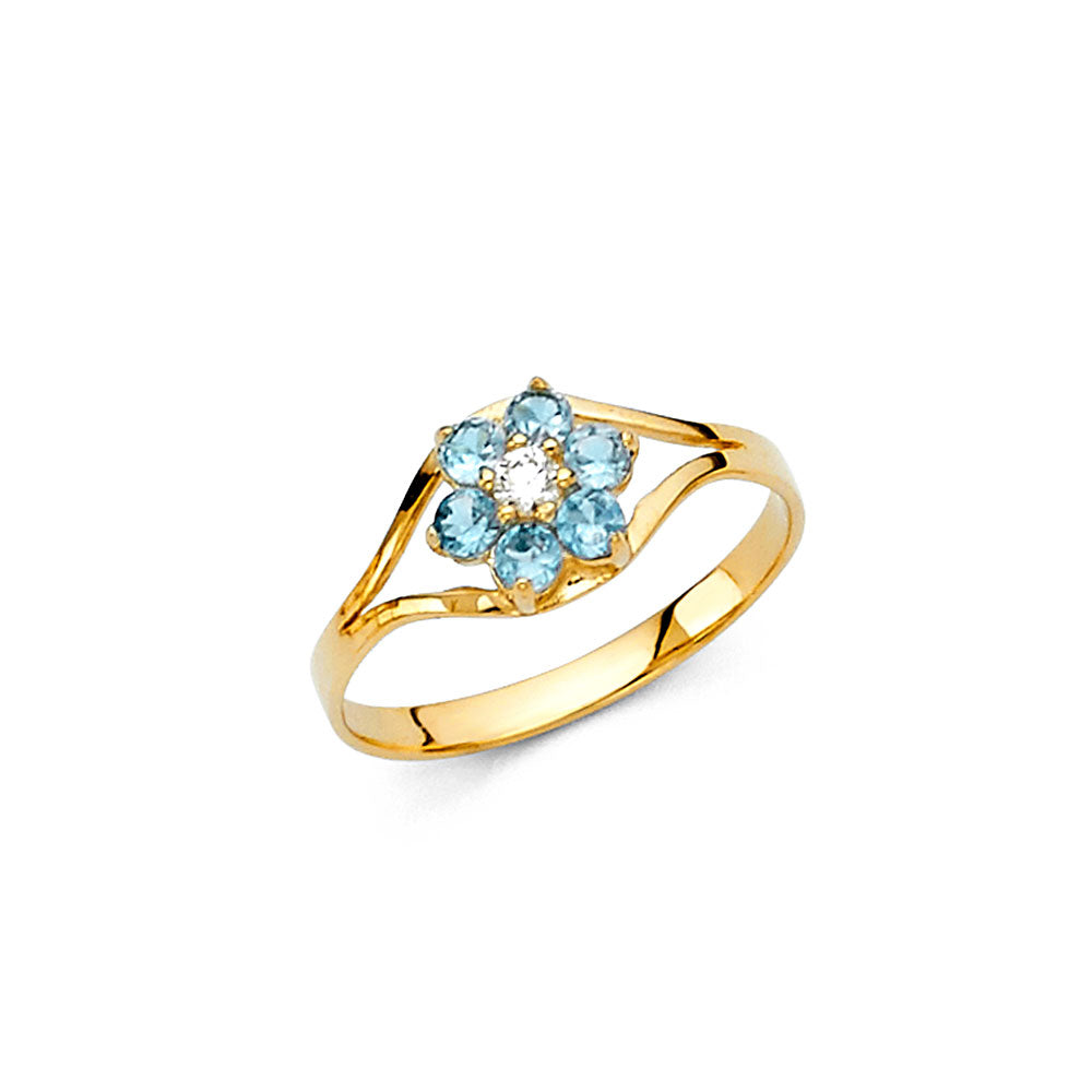 Monthly Baby Rings - 14K Gold - RG2295