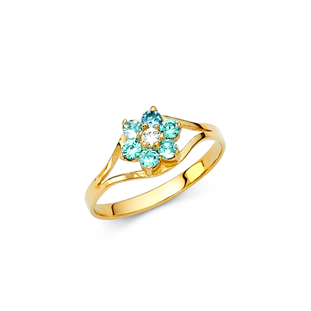 Monthly Baby Rings - 14K Gold - RG2295