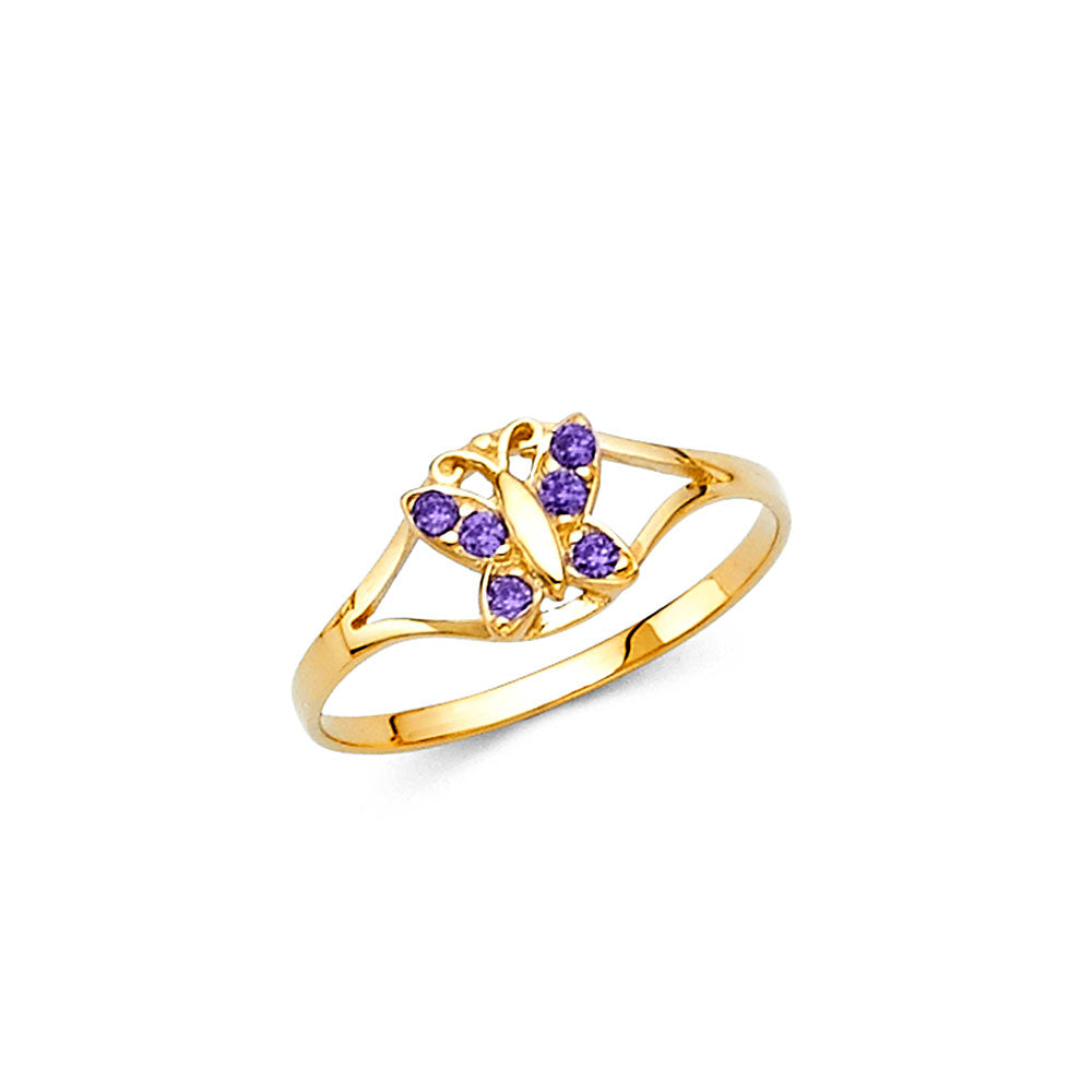 Monthly Baby Rings - 14K Gold - RG2296