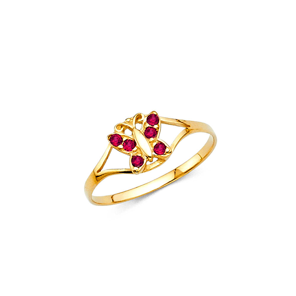 Monthly Baby Rings - 14K Gold - RG2296